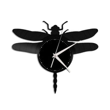 Dragonfly Vinyl Wall Clock - VinylShop.US