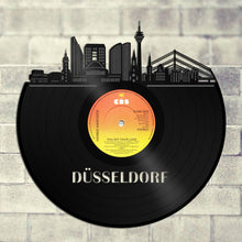 Düsseldorf skyline German skyline Vinyl Wall Art - VinylShop.US