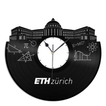 ETH Zürich Skyline Vinyl Wall Clock - VinylShop.US
