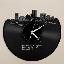Egypt skyline Vinyl Wall Clock - VinylShop.US