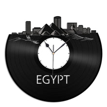 Egypt skyline Vinyl Wall Clock - VinylShop.US
