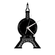 Eiffel Tower Vinyl Wall Clock - VinylShop.US
