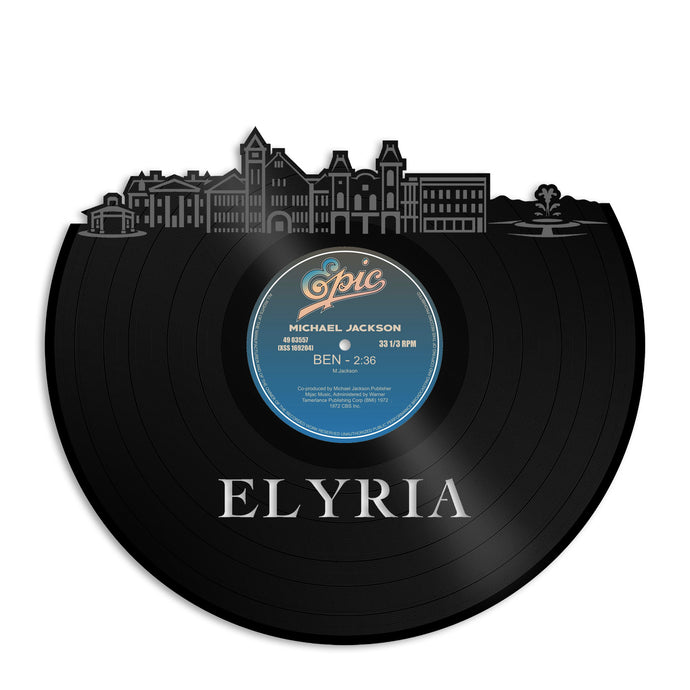 Elyria Ohio Vinyl Wall Art