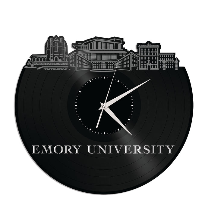 Emory University Vinyl Wall Clock