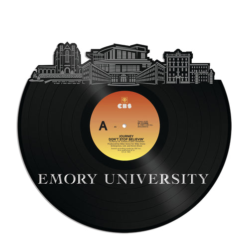 Emory University Vinyl Wall Art