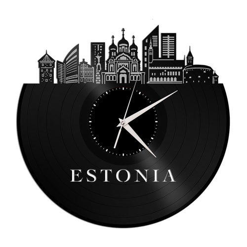 Estonia Vinyl Wall Clock