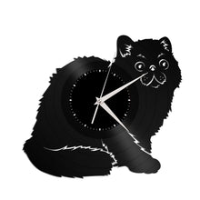 Exotic Shorthair Cat Vinyl Wall Clock - VinylShop.US