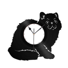 Exotic Shorthair Cat Vinyl Wall Clock