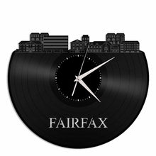Fairfax Vinyl Wall Clock