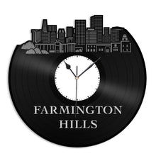 Farmington Hills MI Vinyl Wall Clock