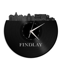 Findlay Ohio Vinyl Wall Clock