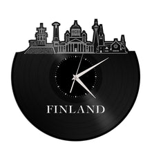 Finland Vinyl Wall Clock