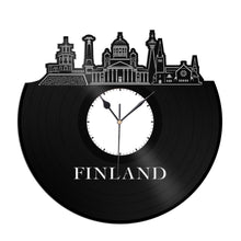 Finland Vinyl Wall Clock