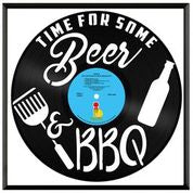 Time For Some Beer and BBQ Wall Art
