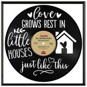 Love Grows Best In Little Houses Just Like This Wall Art