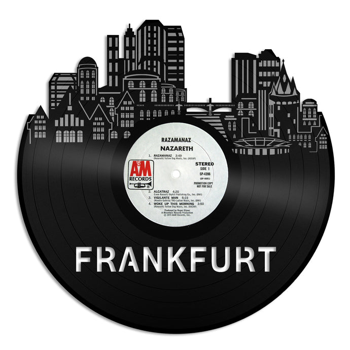 Frankfurt Skyline Vinyl Wall Art - VinylShop.US