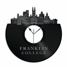 Franklin College Vinyl Wall Clock