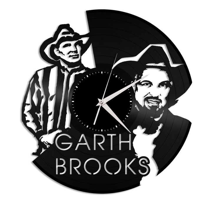 Garth Brooks Vinyl Wall Clock - VinylShop.US