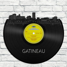 Gatineau, Canada skyline Vinyl Wall Art - VinylShop.US