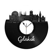 Gdansk Vinyl Wall Clock - VinylShop.US