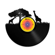 Giraffe Trees Vinyl Wall Art