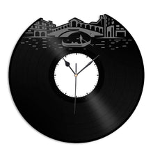 Gondola Ride Vinyl Wall Clock
