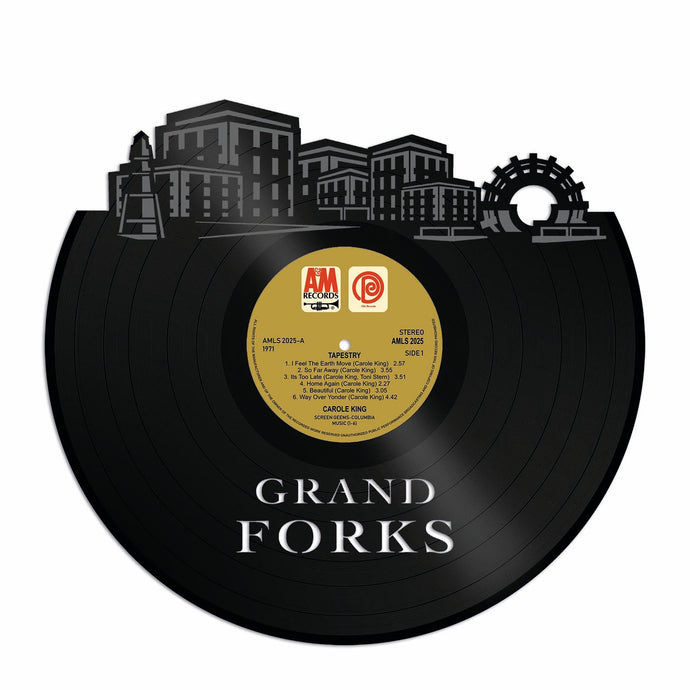 Grand Forks ND Vinyl Wall Art