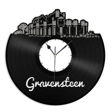 Gravensteen Vinyl Wall Clock