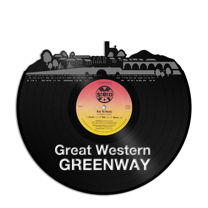 Great Western Greenway Skyline Vinyl Wall Art