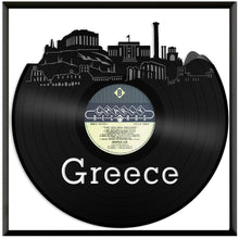 Greece Skyline Vinyl Wall Art - VinylShop.US