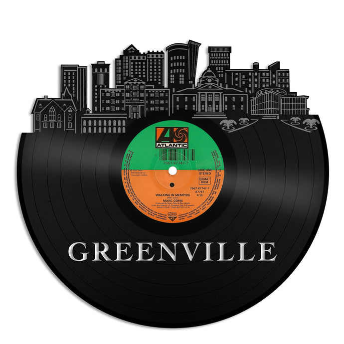 Greenville Vinyl Wall Art - VinylShop.US
