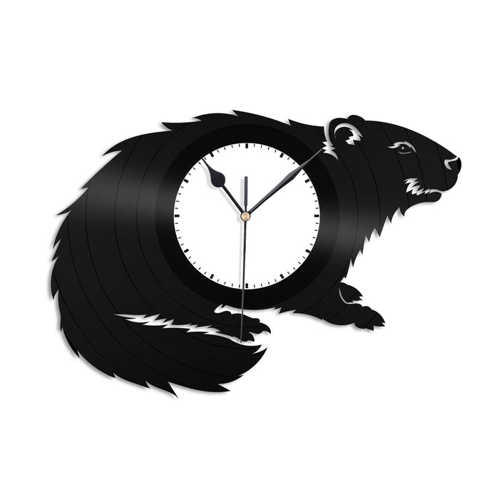 Groundhog Vinyl Wall Clock
