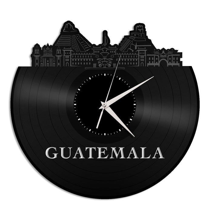 Guatemala Vinyl Wall Clock