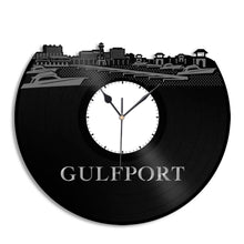 Gulfport MS Vinyl Wall Clock