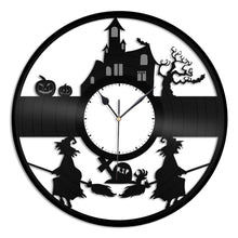 Halloween Vinyl Wall Clock