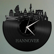 Hannover Skyline Vinyl Wall Clock - VinylShop.US