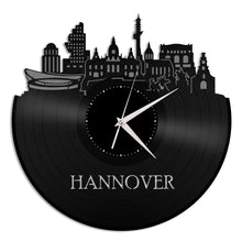 Hannover Skyline Vinyl Wall Clock - VinylShop.US