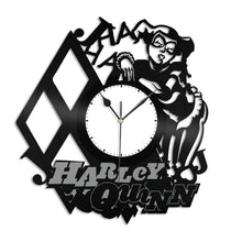 Harley Quinn Vinyl Wall Clock - VinylShop.US
