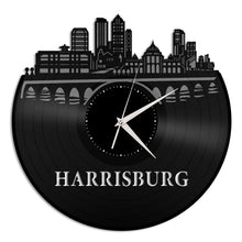 Harrisburg Vinyl Wall Clock - VinylShop.US
