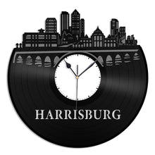 Harrisburg Vinyl Wall Clock - VinylShop.US