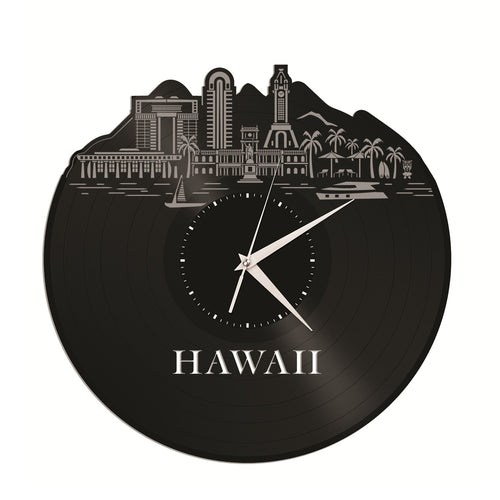 Hawaii Vinyl Wall Clock