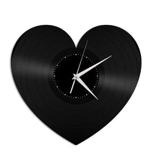Heart Shape for Valentines Day Vinyl Wall Clock
