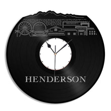 Henderson Nevada Vinyl Wall Clock