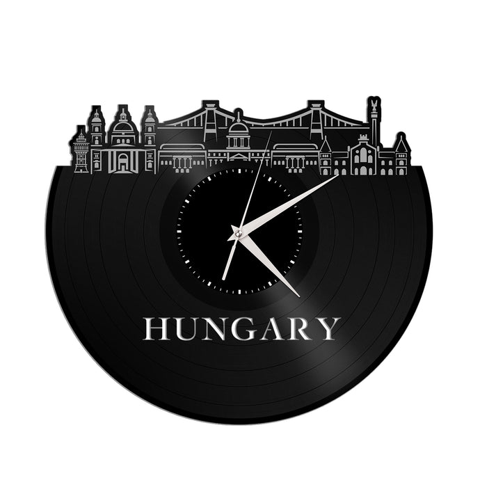 Hungary Vinyl Wall Clock