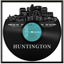 Huntington, Virginia skyline Vinyl Wall Art - VinylShop.US