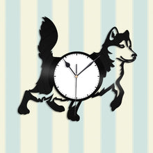Husky Dog Vinyl Wall Clock - VinylShop.US