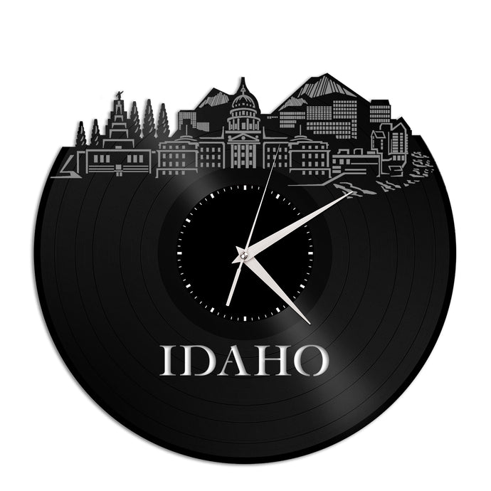 Idaho Vinyl Wall Clock