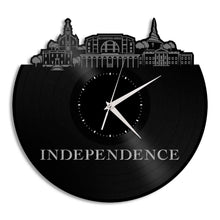 Independence MO Vinyl Wall Clock