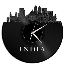 India Vinyl Wall Clock
