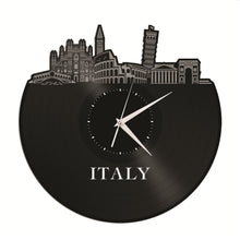 Italy Vinyl Wall Clock